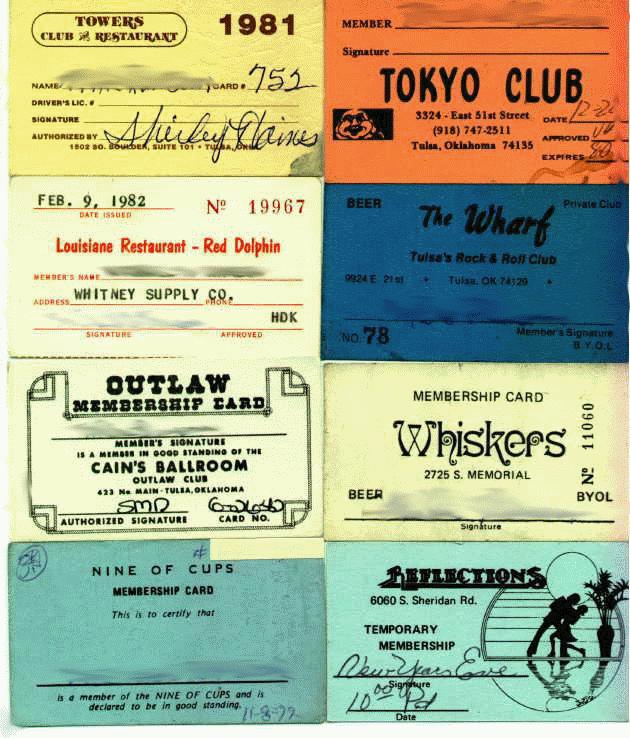 Liquor-by-the wink club cards