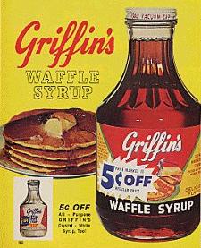 1965 Griffin's syrup ad