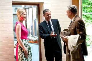 Rosamund Pike, Rupert Graves and Robert Schiff