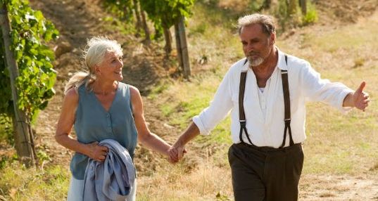 Vanessa Redgrave and Franco Nero