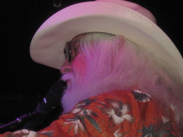 Leon Russell, 7-15-2010 at Harlow's in Sacramento, by Rochelle Furtah