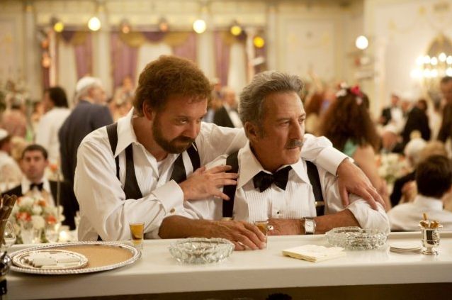 Paul Giamatti and Dustin Hoffman