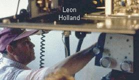 Leon Holland works on a camera (courtesy of Mike Bruchas)
