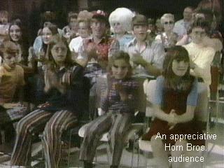 An appreciative Horn Bros. audience often seen on the Mazeppa show