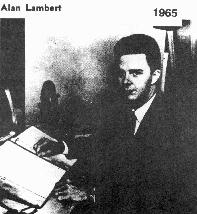 Alan Lambert in 1965