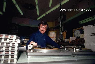 Dave "Tex" Irwin at KVOO