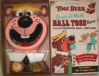 Yogi Bear ball toss