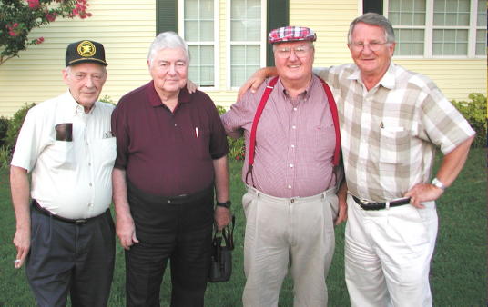 Left to right: Sam Stewart, Bill Hyden, Bob Shaw, Joe Carter