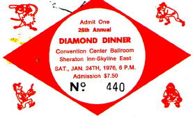 Diamond Dinner ticket