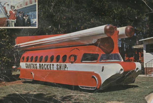 Santa's Rocket Ship, courtesy of Chuck Gee
