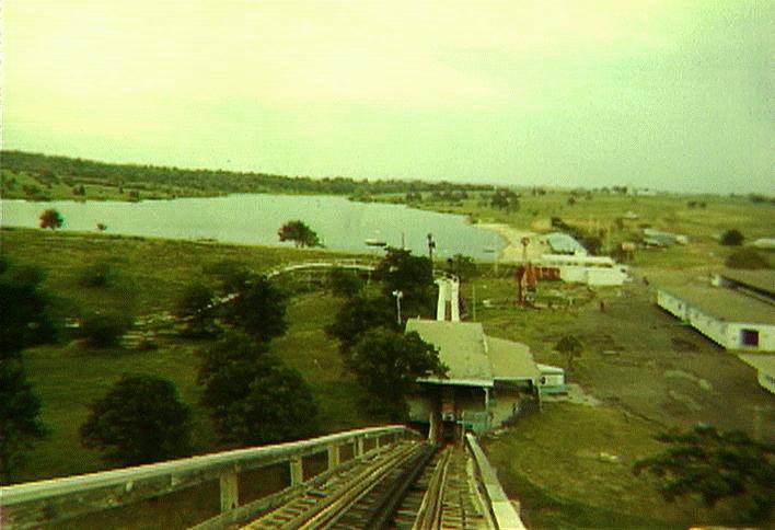 Skyline from the rollercoaster