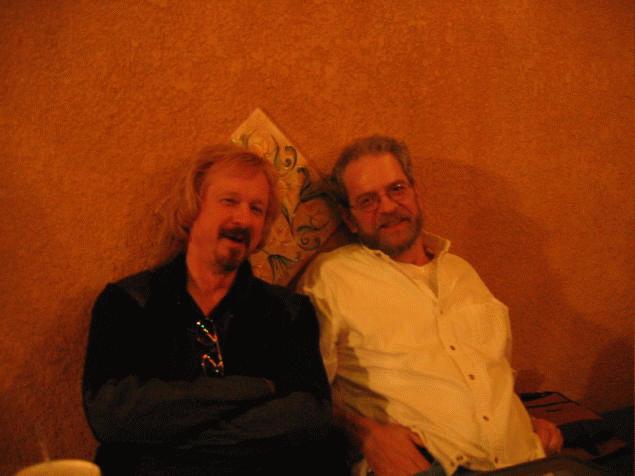 Jim Peters and Robert Walker in L.A.