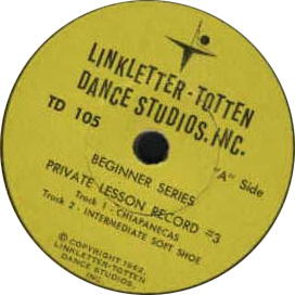 Linkletter-Totten Dance Studios record label
