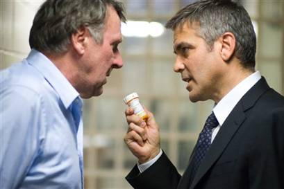 Tom Wilkinson with George Clooney