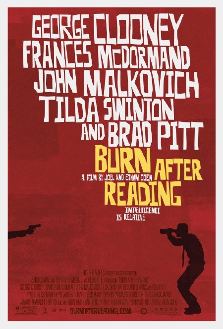 "Burn after Reading" poster