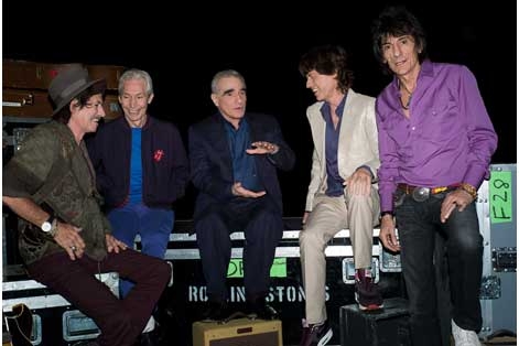 The Rolling Stones and Martin Scorcese
