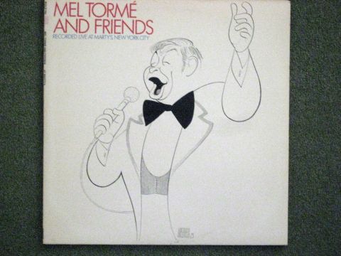 Mel Torme and Friends LP cover, courtesy of Lee Woodward