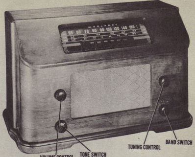 eBay image: 1946 Woolaroc radio