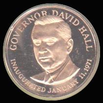 David Hall medallion