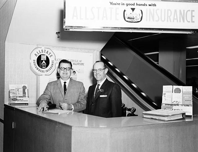 Allstate Insurance, March 10, 1964 at Sears Roebuck and Co. at 21st and Yale