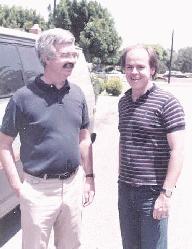 Don Lundy and Mike Denney, courtesy of Mike Bruchas