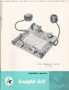 Knight Kit 21-in-1 electronics lab manual, found on eBay