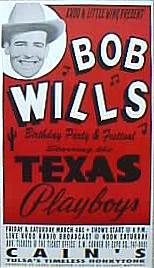 Bob Wills poster