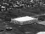 KELi Satellite on the fairgrounds with the Pavilion in the background