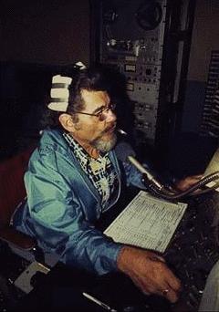 Cy Tuma at the audio board (courtesy of Mike Bruchas)
