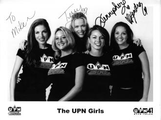The 2001 Tulsa Channel 41 UPN Girls: Tarra, Katy, Terry, Jennipher and Kendra