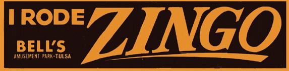 Zingo bumpersticker, courtesy of Billy Spradlin