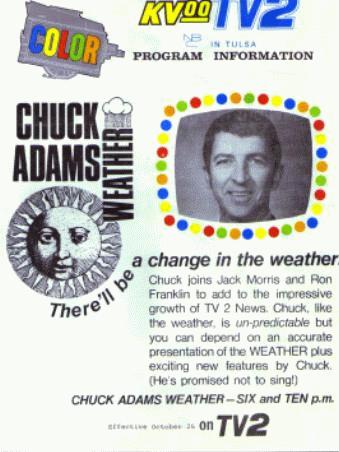 Chuck Adams on Channel 2