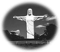 67 ft. "Christ of the Ozarks" statue in Eureka Springs, Arkansas