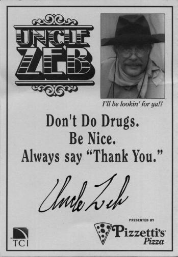 Uncle Zeb autograph