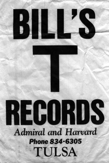 Bill's T Records bag, courtesy of Mitchell Holt