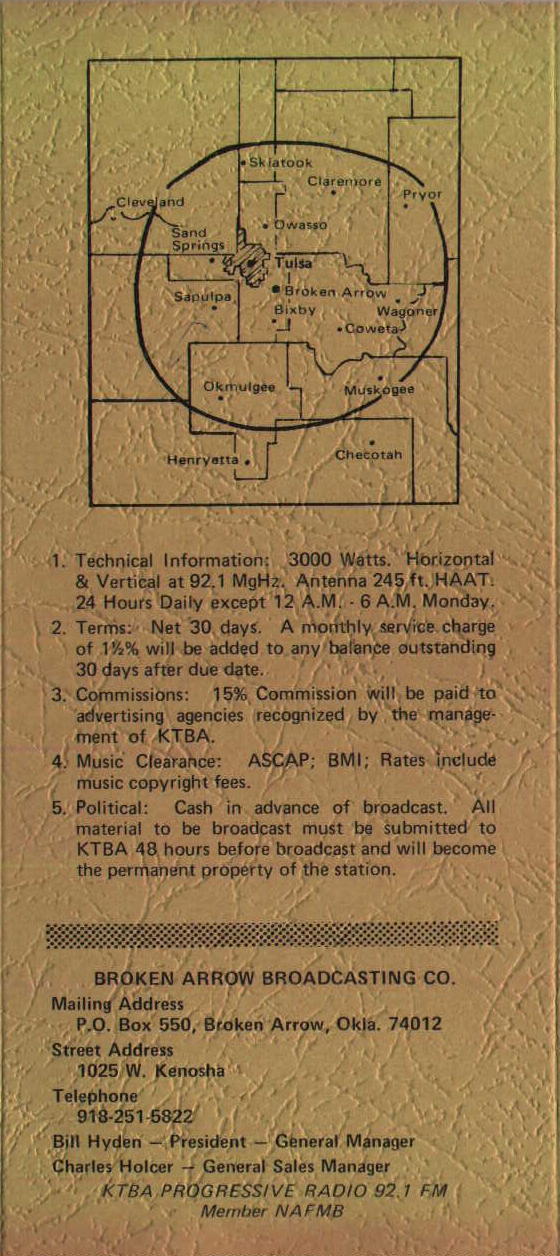 KTBA advertising rates