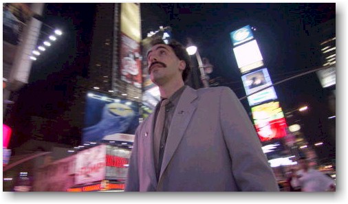 Borat in NYC