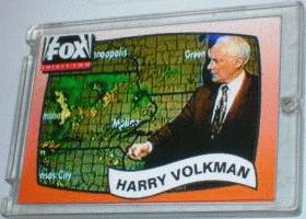 Harry Volkman trading card