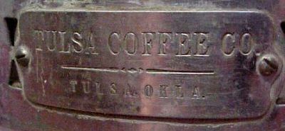 Old Tulsa Coffee Co. urn