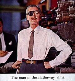 The Hathaway shirt man